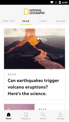 National Geographic android App screenshot 1